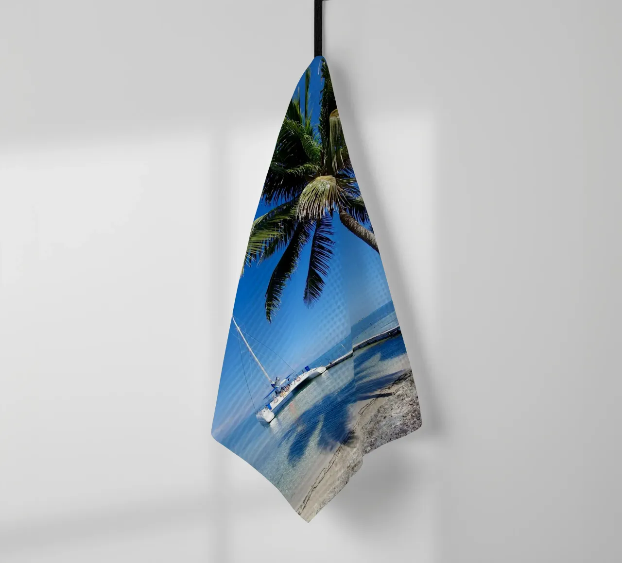 Île des Caraïbes, Cuba, motif 1 torchon de ZAMART - Fotografie