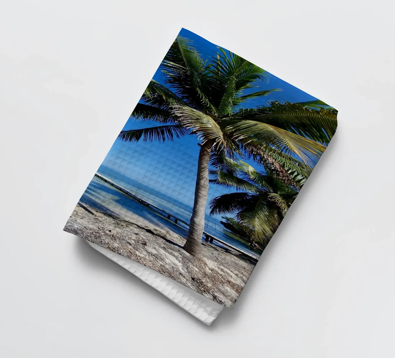 Île des Caraïbes, Cuba, motif 1 torchon de ZAMART - Fotografie