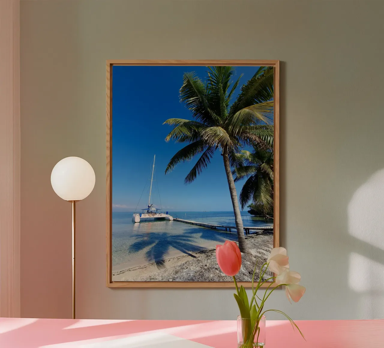 Island in the Caribbean, Cuba, motif 1 forex plate by ZAMART - Fotografie