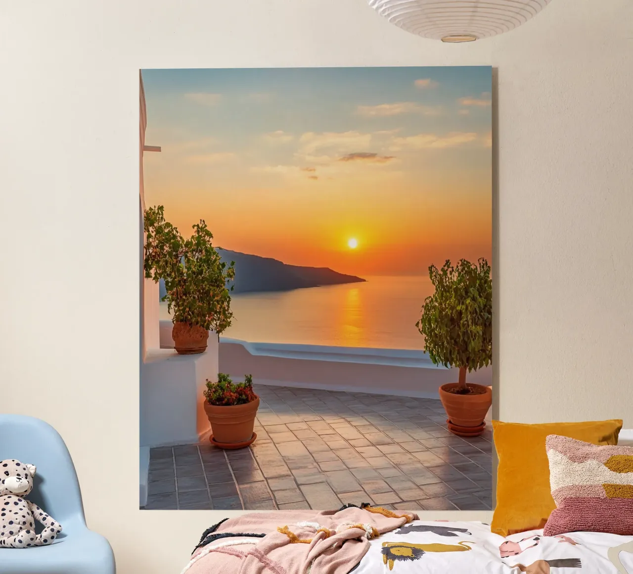 Vibrazioni di Santorini plexiglass da PhotoVibe Decor