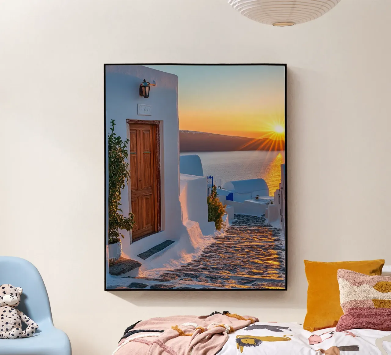 Vibrazioni di Santorini plexiglass da PhotoVibe Decor
