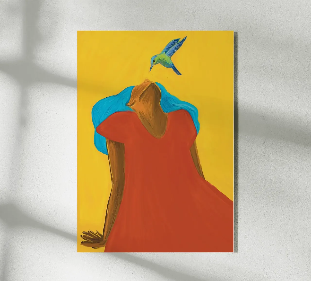 The hummingbird plexiglass da tainah negreiros