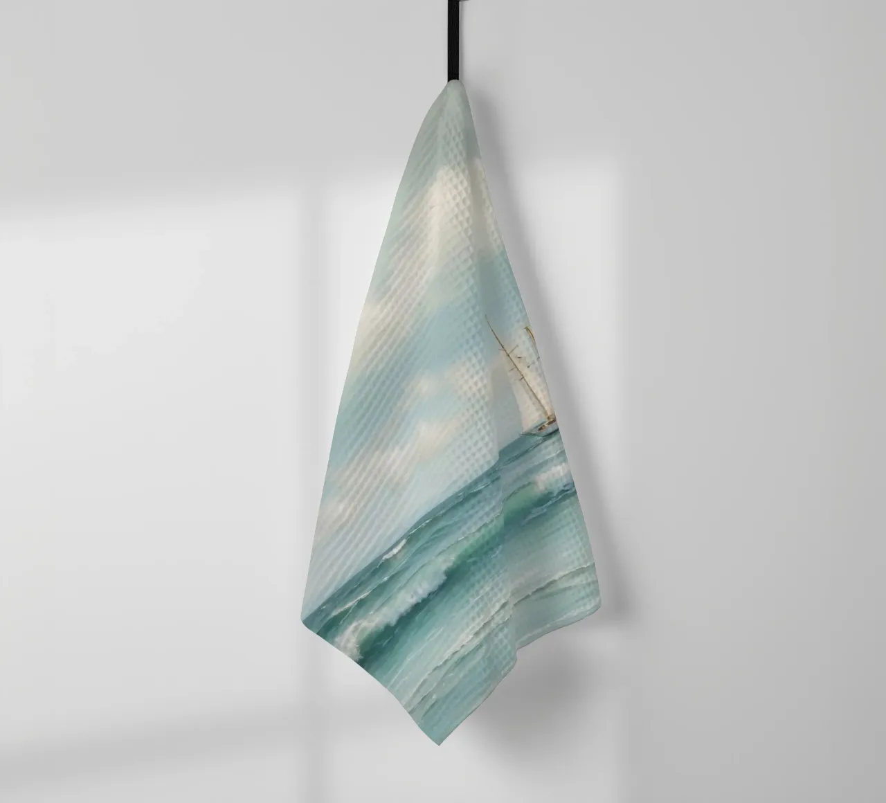 Sea Side Story No 02 canovaccio da cucina da treechild