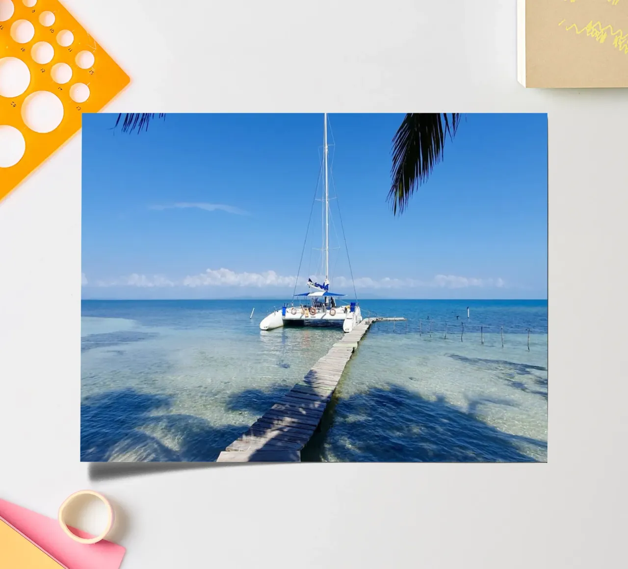 Isola dei Caraibi, Cuba, motivo 2 foglio adesivo da ZAMART - Fotografie