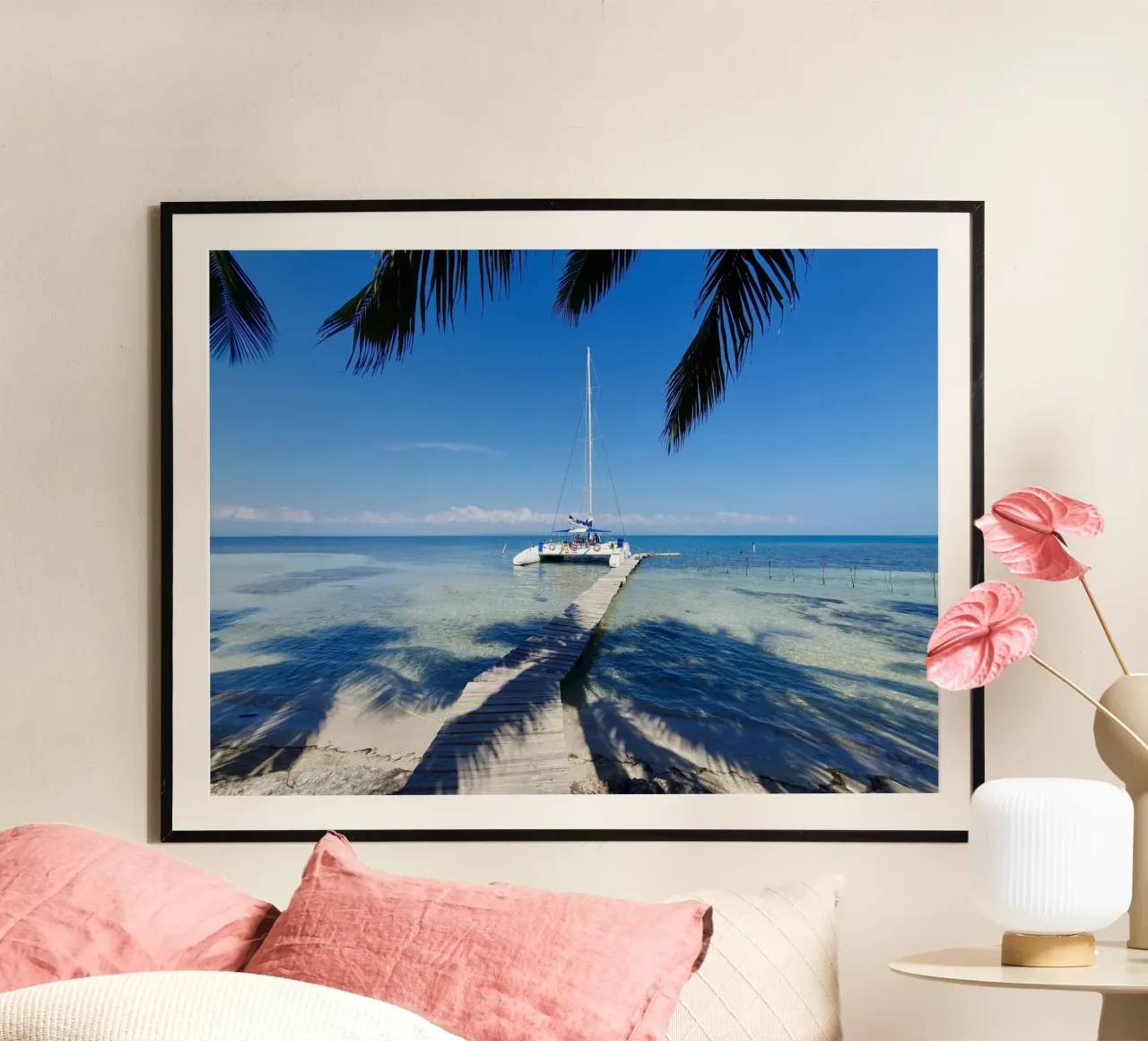 Eiland in het Caribisch gebied, Cuba, motief 2 poster van ZAMART - Fotografie