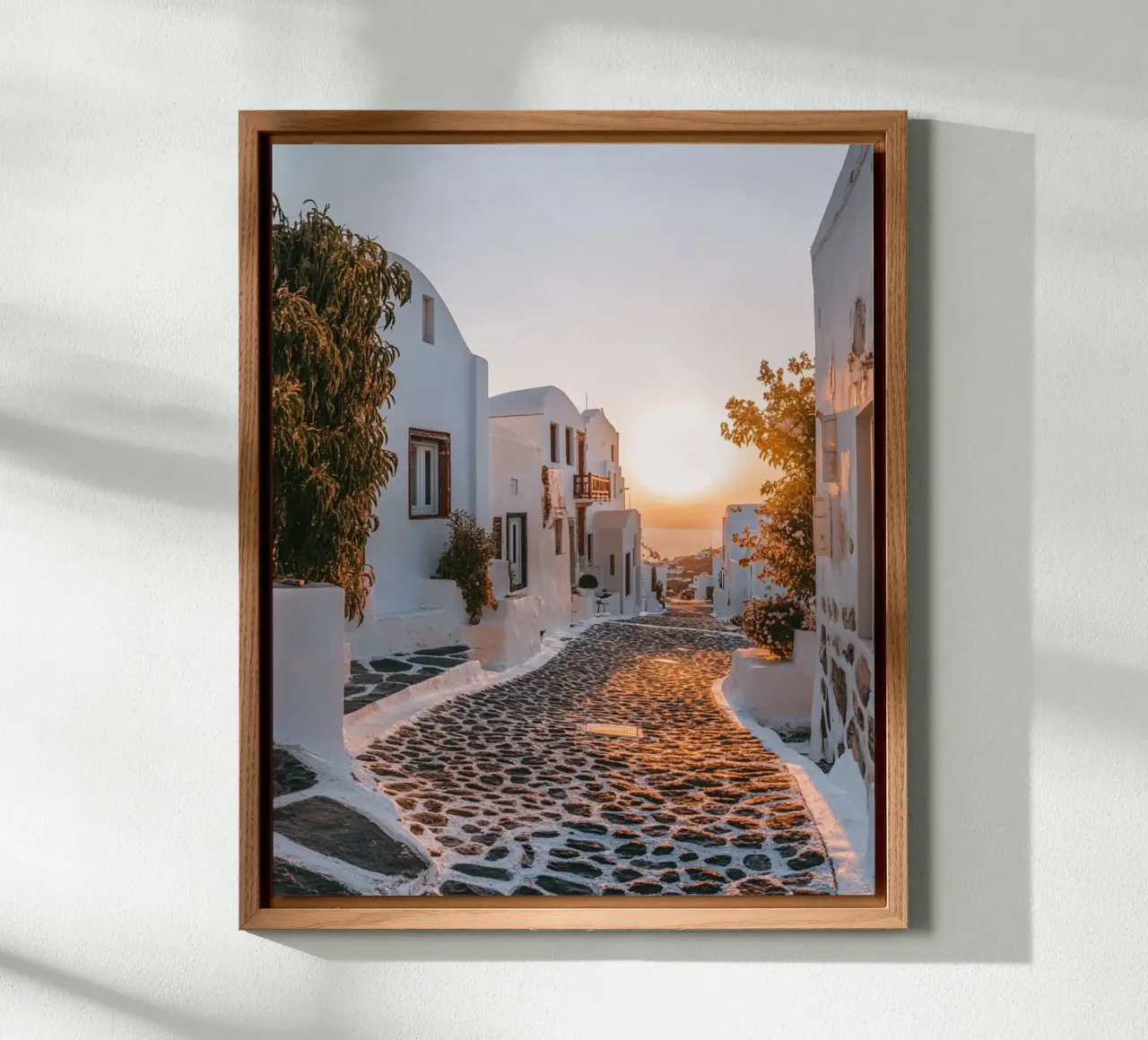 Vibrazioni di Santorini alluminio dibond da PhotoVibe Decor