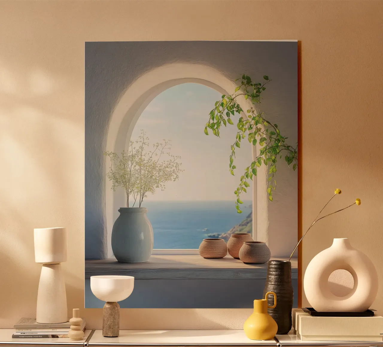 Vibrazioni di Santorini plexiglass da PhotoVibe Decor
