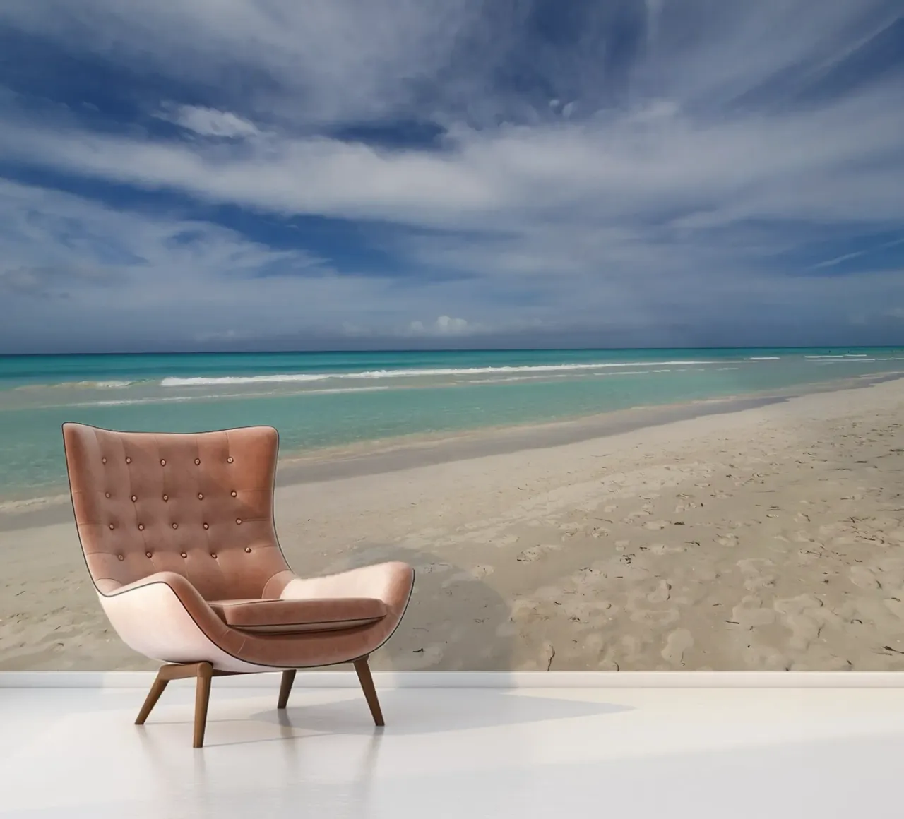 Beach on the Atlantic, motif 1 photo wallpaper by ZAMART - Fotografie