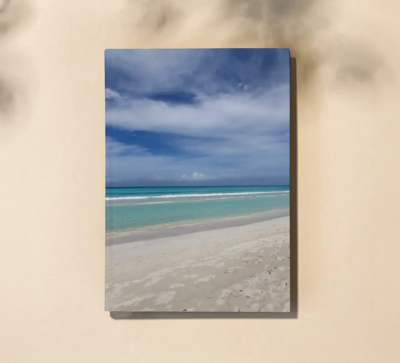 Beach on the Atlantic, motif 1 notebook by ZAMART - Fotografie