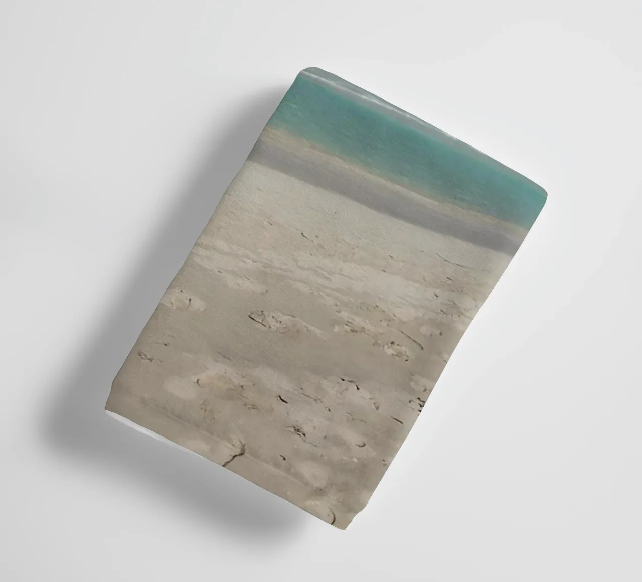 Beach on the Atlantic, motif 1 towel by ZAMART - Fotografie