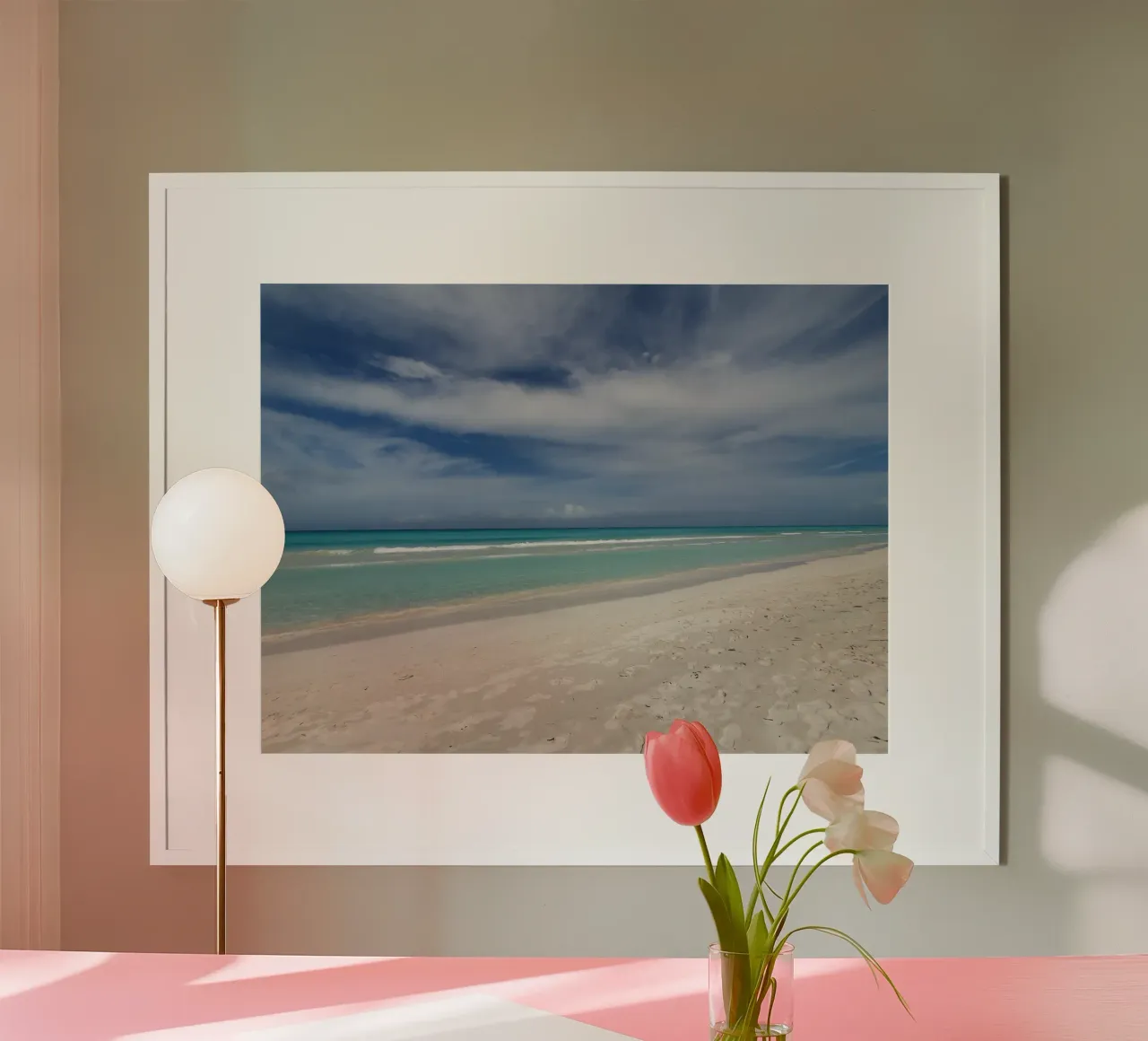 Spiaggia sull'Atlantico, motivo 1 poster da ZAMART - Fotografie