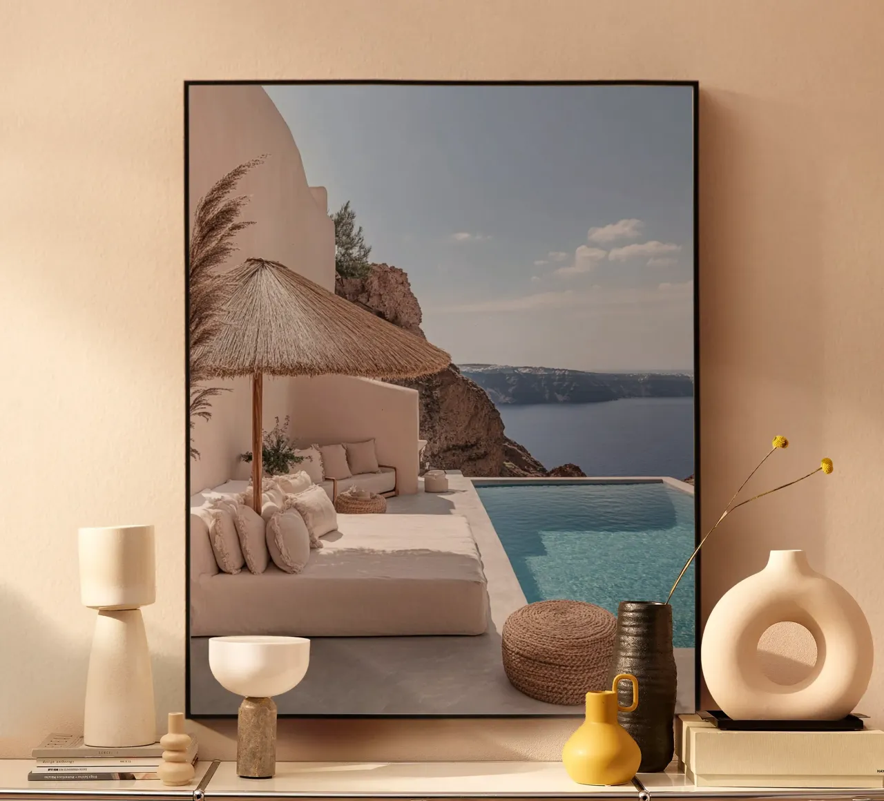 Vibrazioni di Santorini plexiglass da PhotoVibe Decor