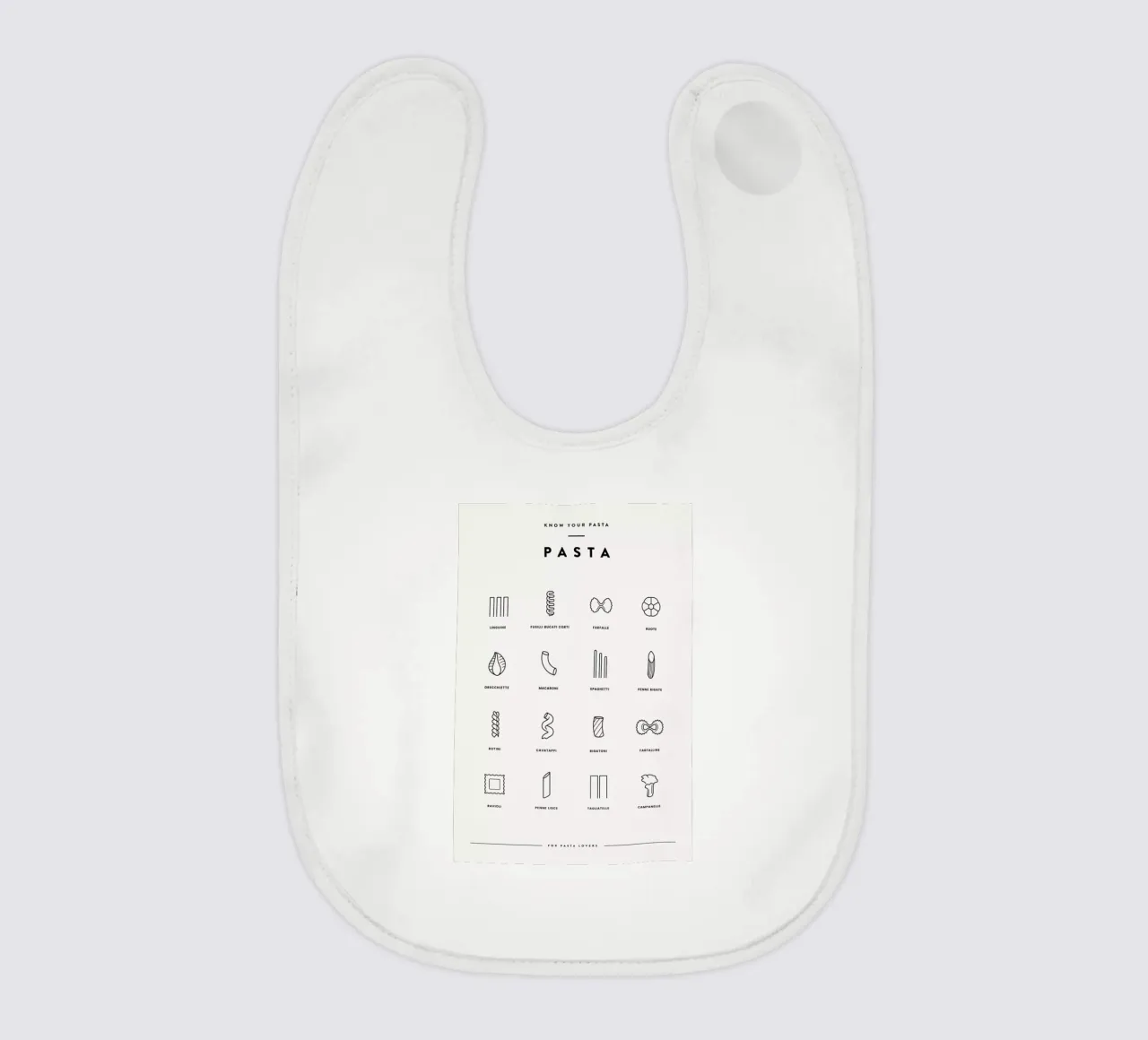 Pasta Chart 2 bavaglino da daylight design studio