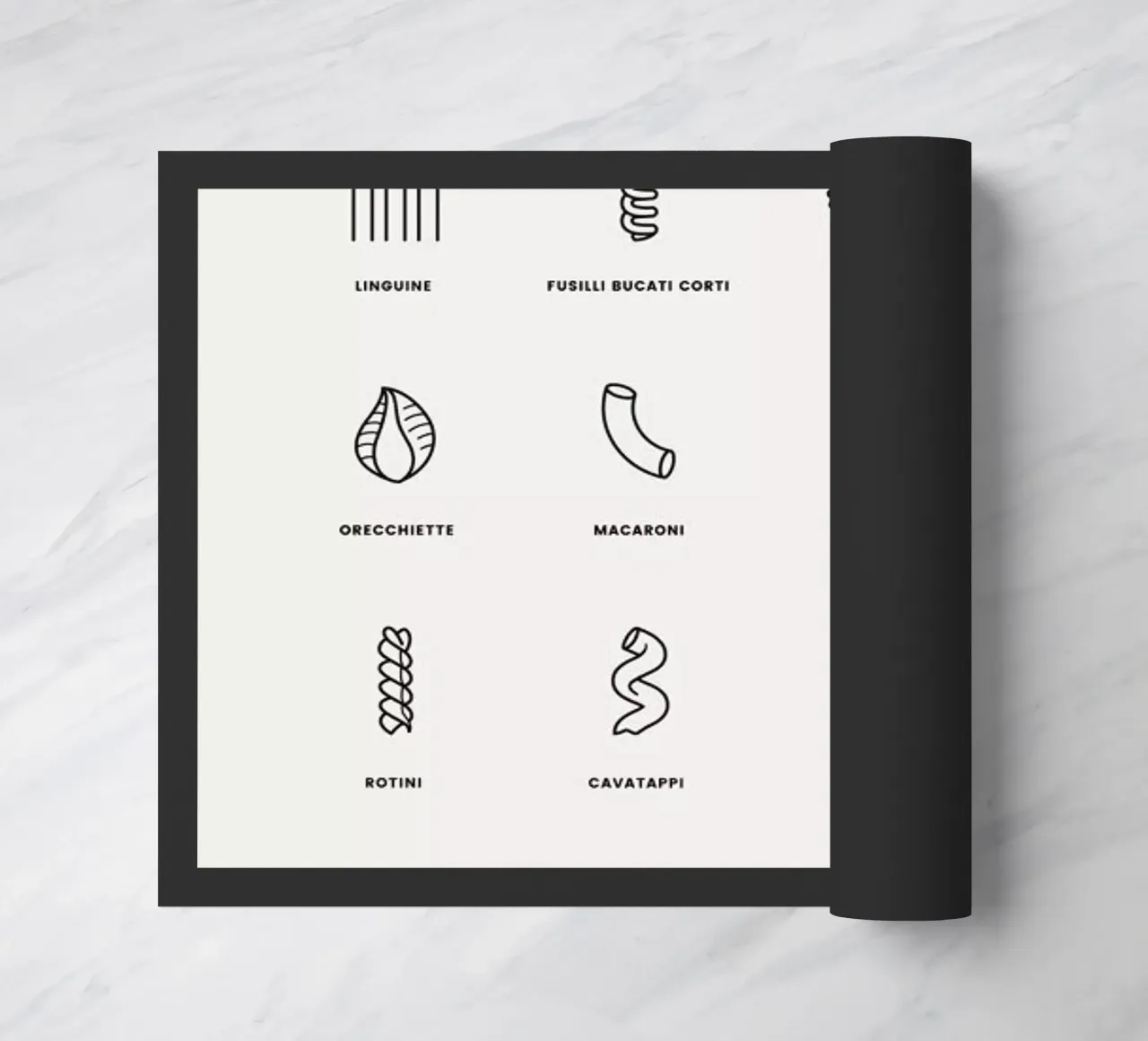 Pasta Chart 2 zerbino da daylight design studio
