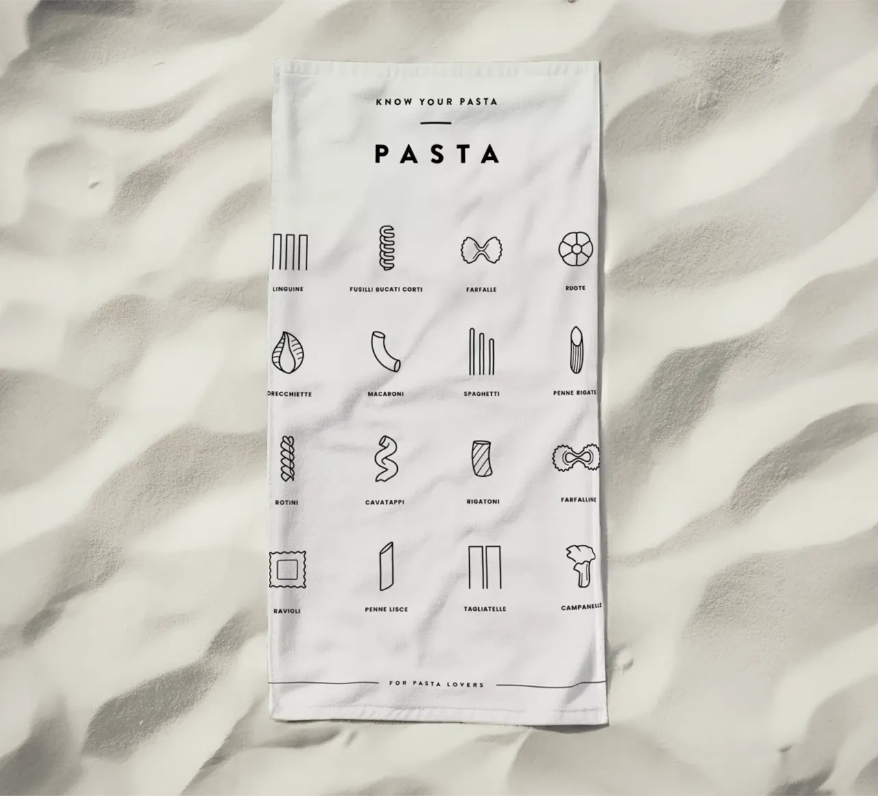Pasta Chart 2 telo mare da daylight design studio