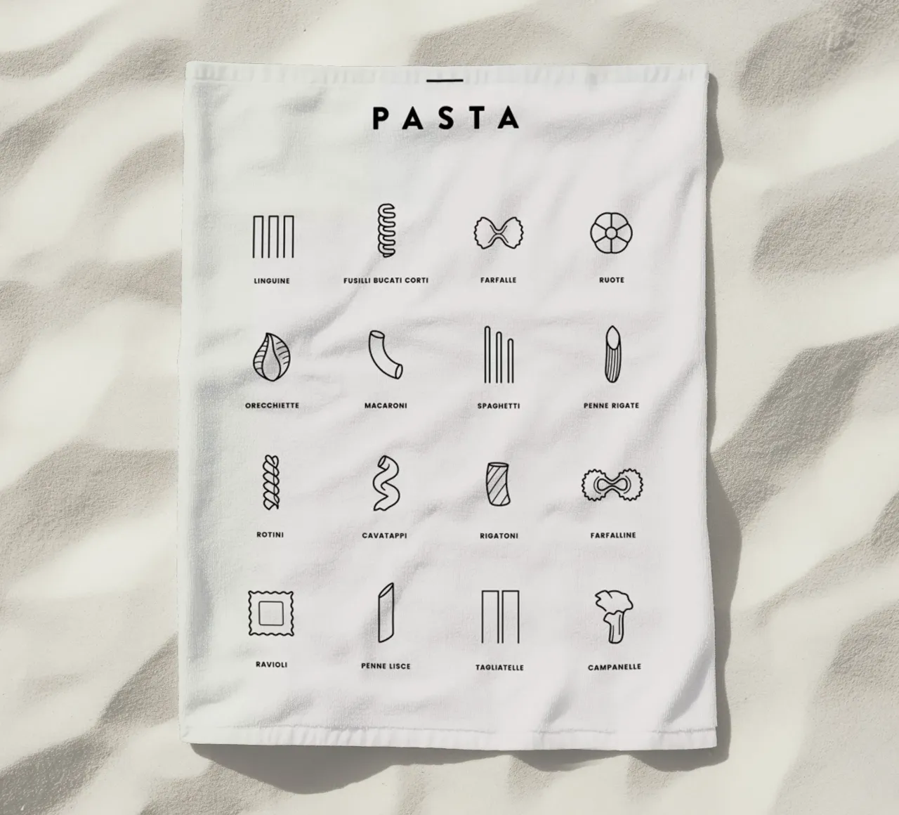 Pasta Chart 2 telo mare da daylight design studio