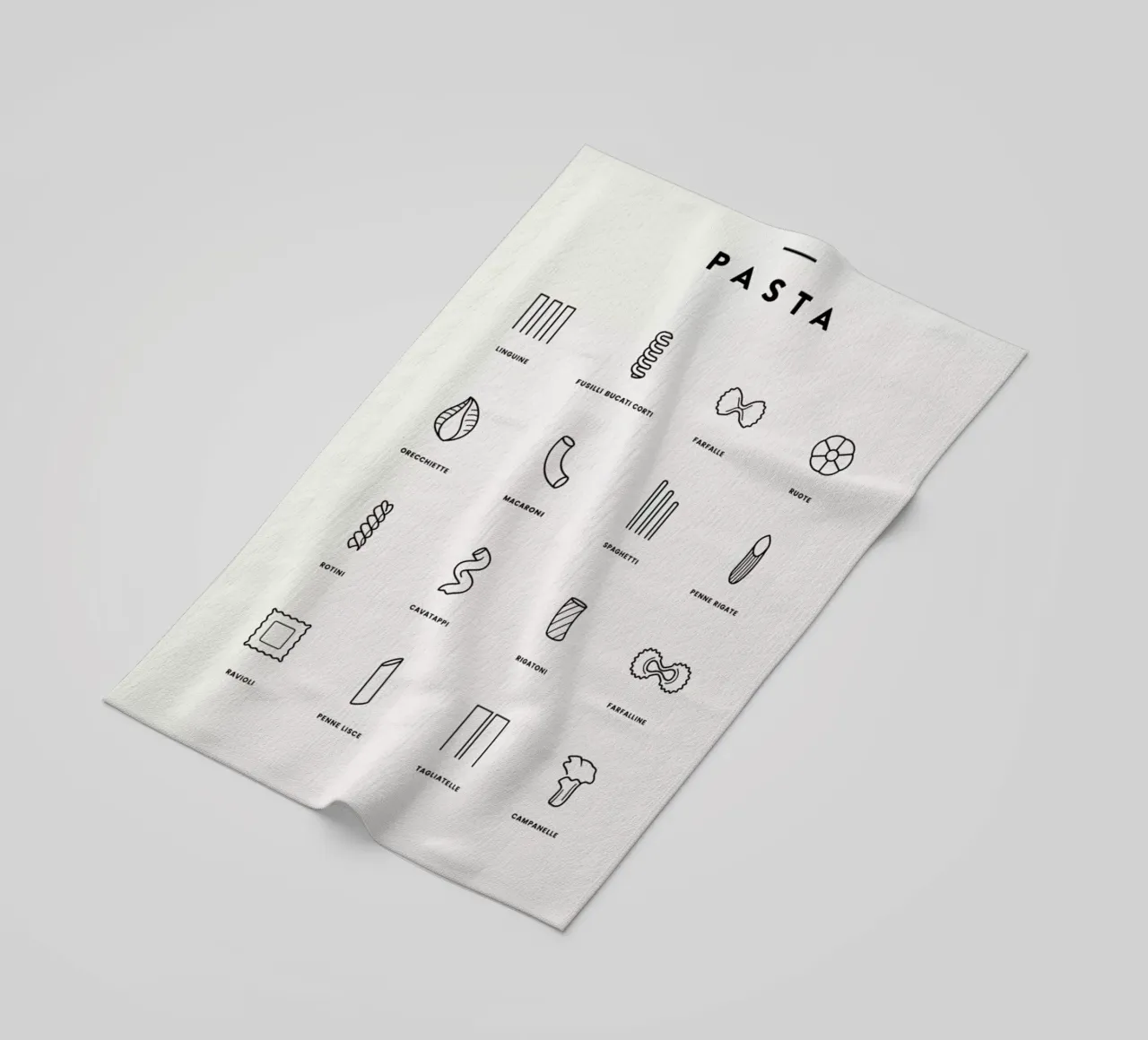 Pasta Chart 2 telo mare da daylight design studio