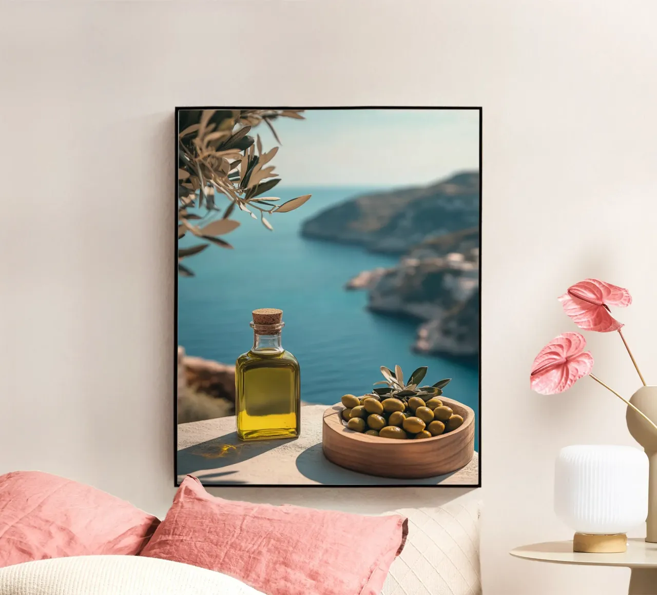 Vibrazioni di Santorini plexiglass da PhotoVibe Decor