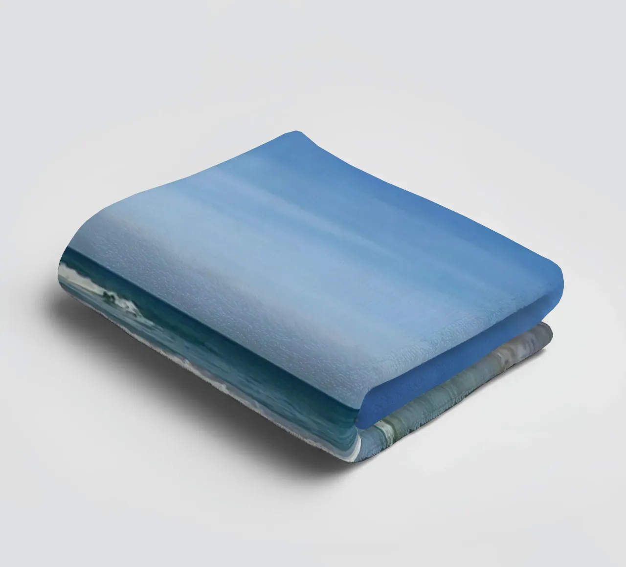 Beach on the Atlantic, motif 8 towel by ZAMART - Fotografie