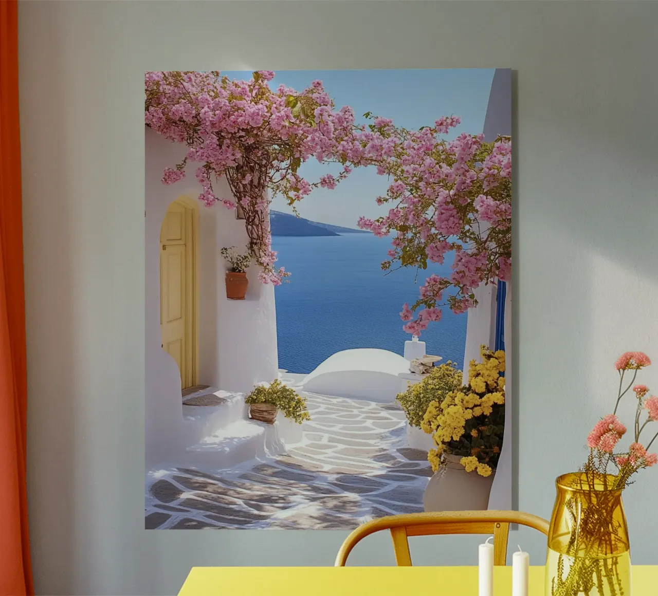 Vibrazioni di Santorini plexiglass da PhotoVibe Decor