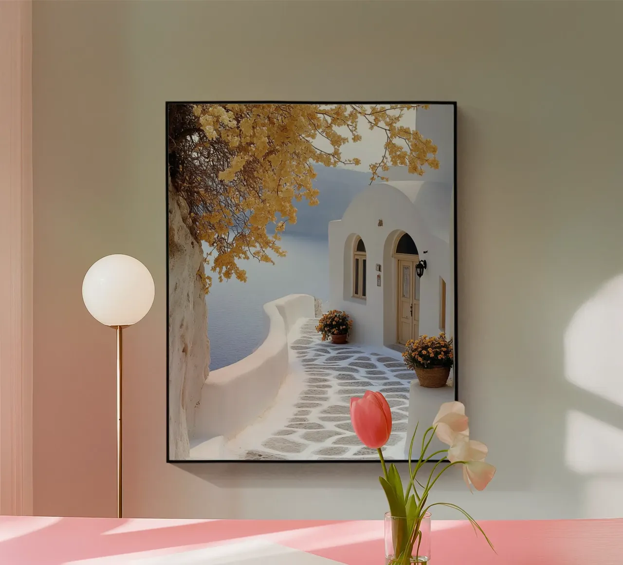 Vibrazioni di Santorini plexiglass da PhotoVibe Decor