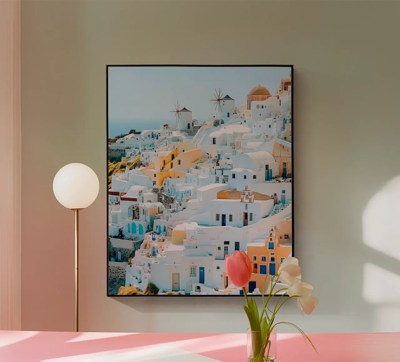 Vibrazioni di Santorini plexiglass da PhotoVibe Decor