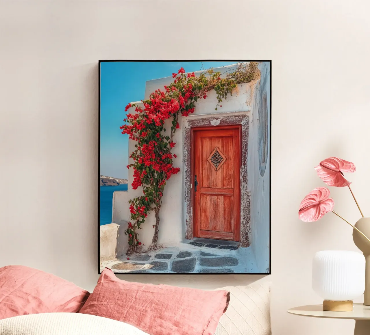 Vibrazioni di Santorini plexiglass da PhotoVibe Decor