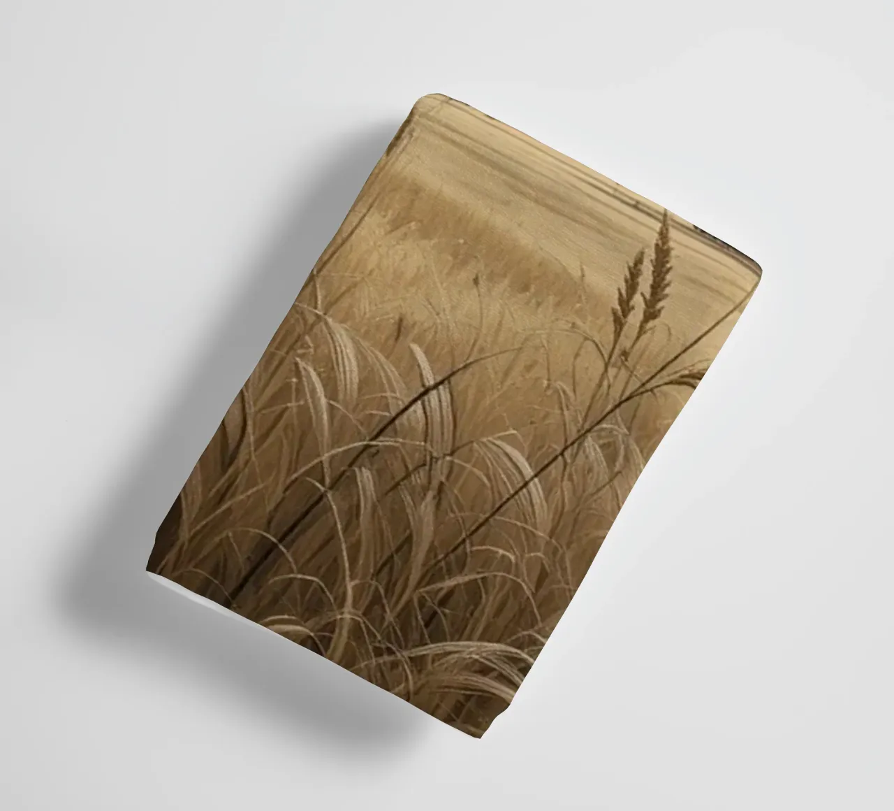 Golden Fields Under Stormy Skies towel by Artistic-shop