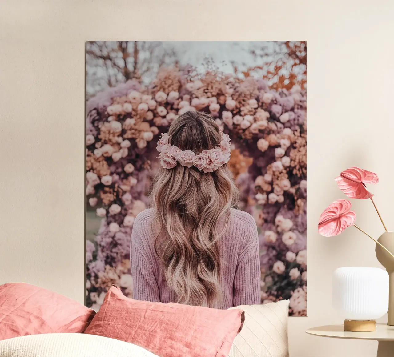 Reverie lilla poster da PhotoVibe Decor