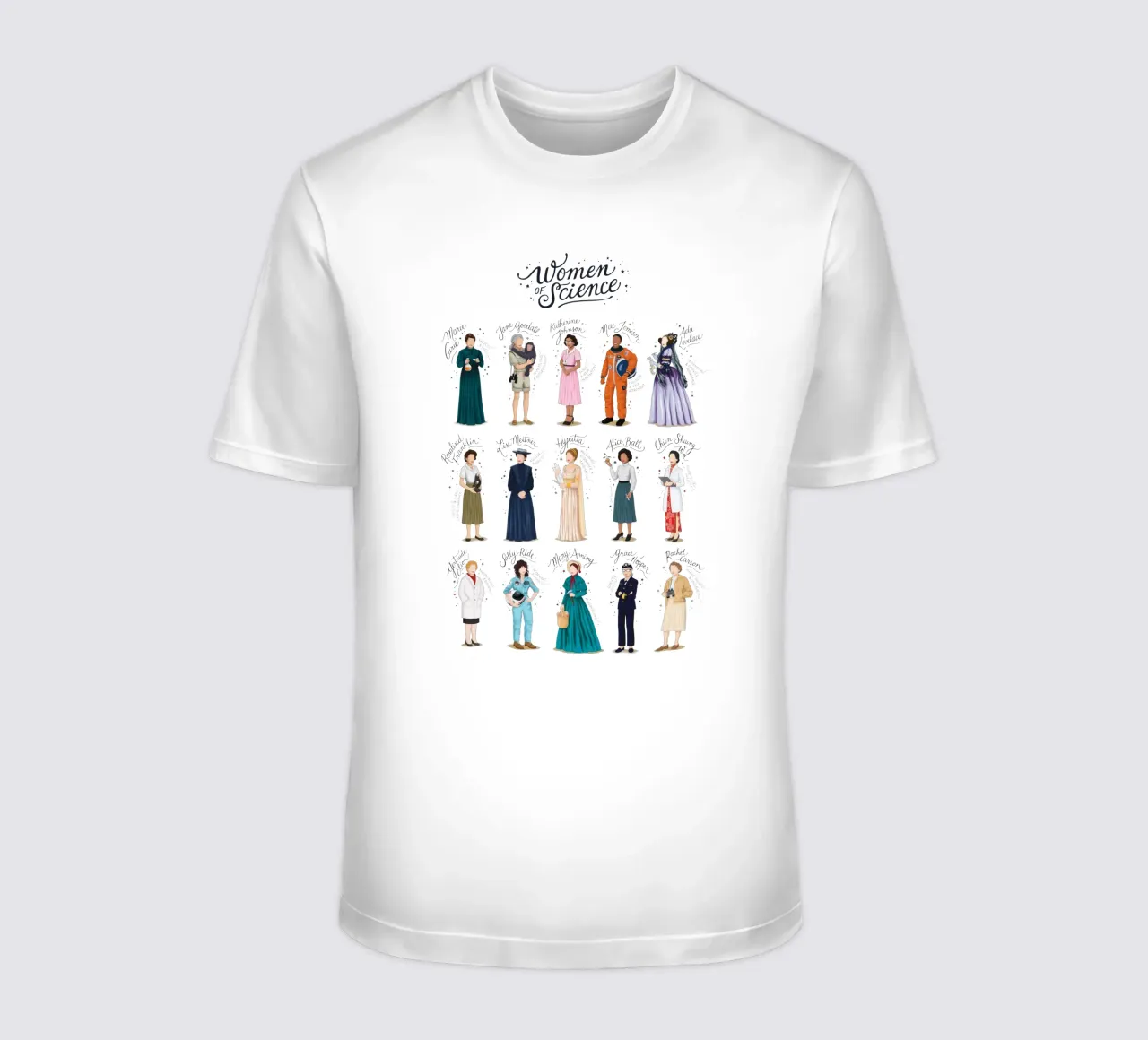 Donne di scienza t-shirt da Nour Tohme