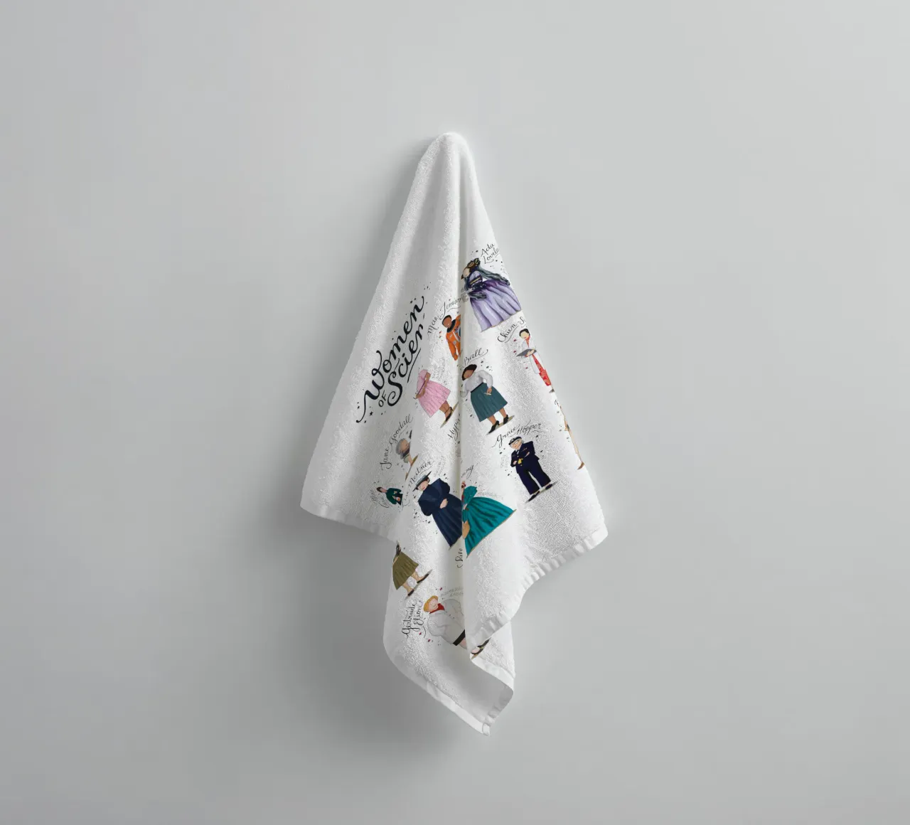 Femmes de science serviette de bain de Nour Tohme