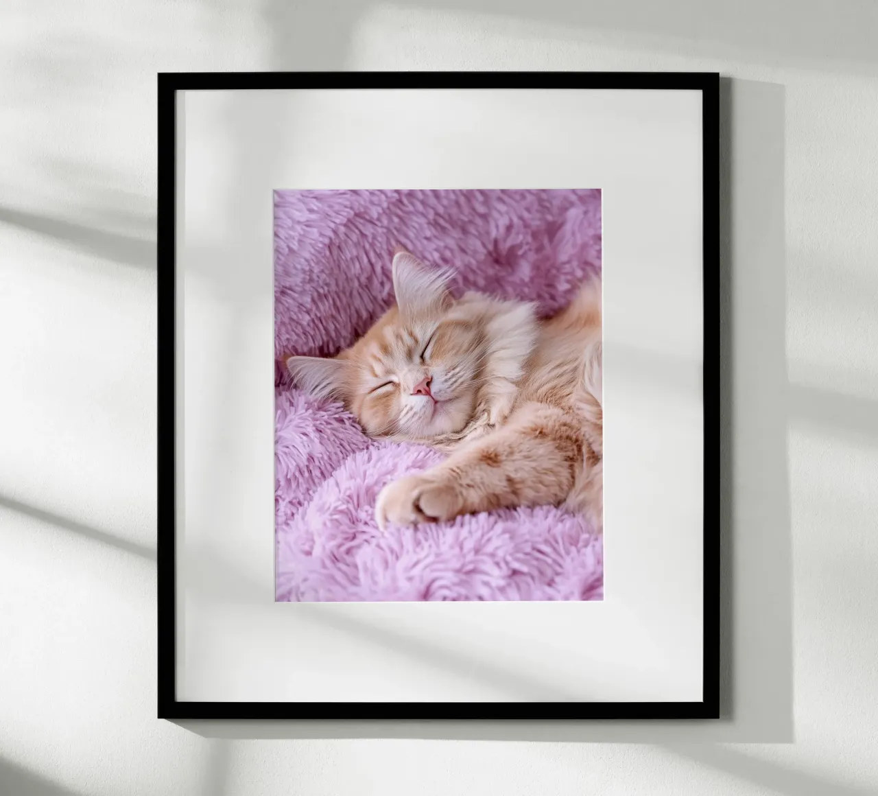 Reverie lilla poster da PhotoVibe Decor