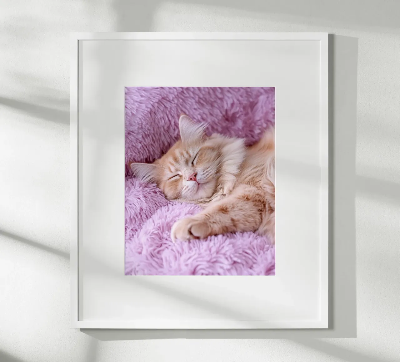 Reverie lilla poster da PhotoVibe Decor