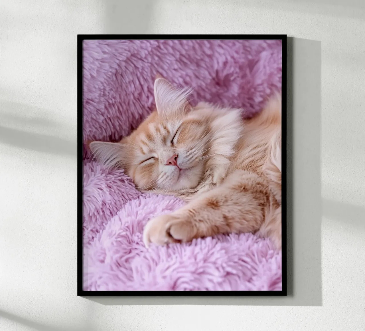 Reverie lilla poster da PhotoVibe Decor