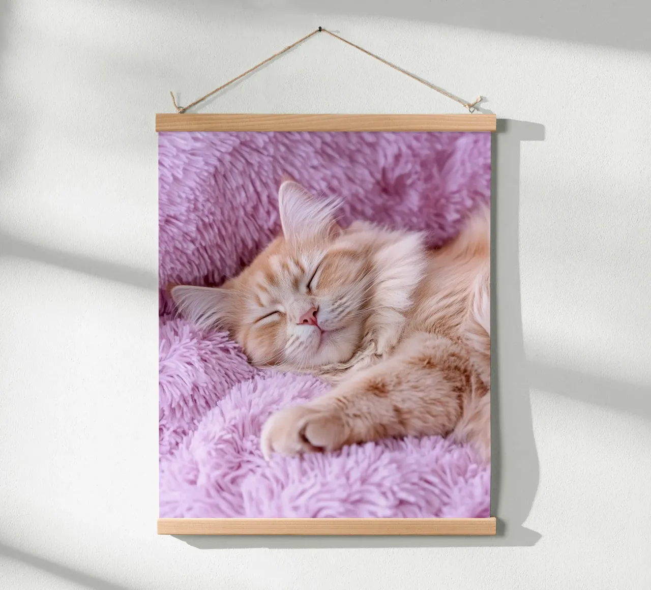 Reverie lilla poster da PhotoVibe Decor