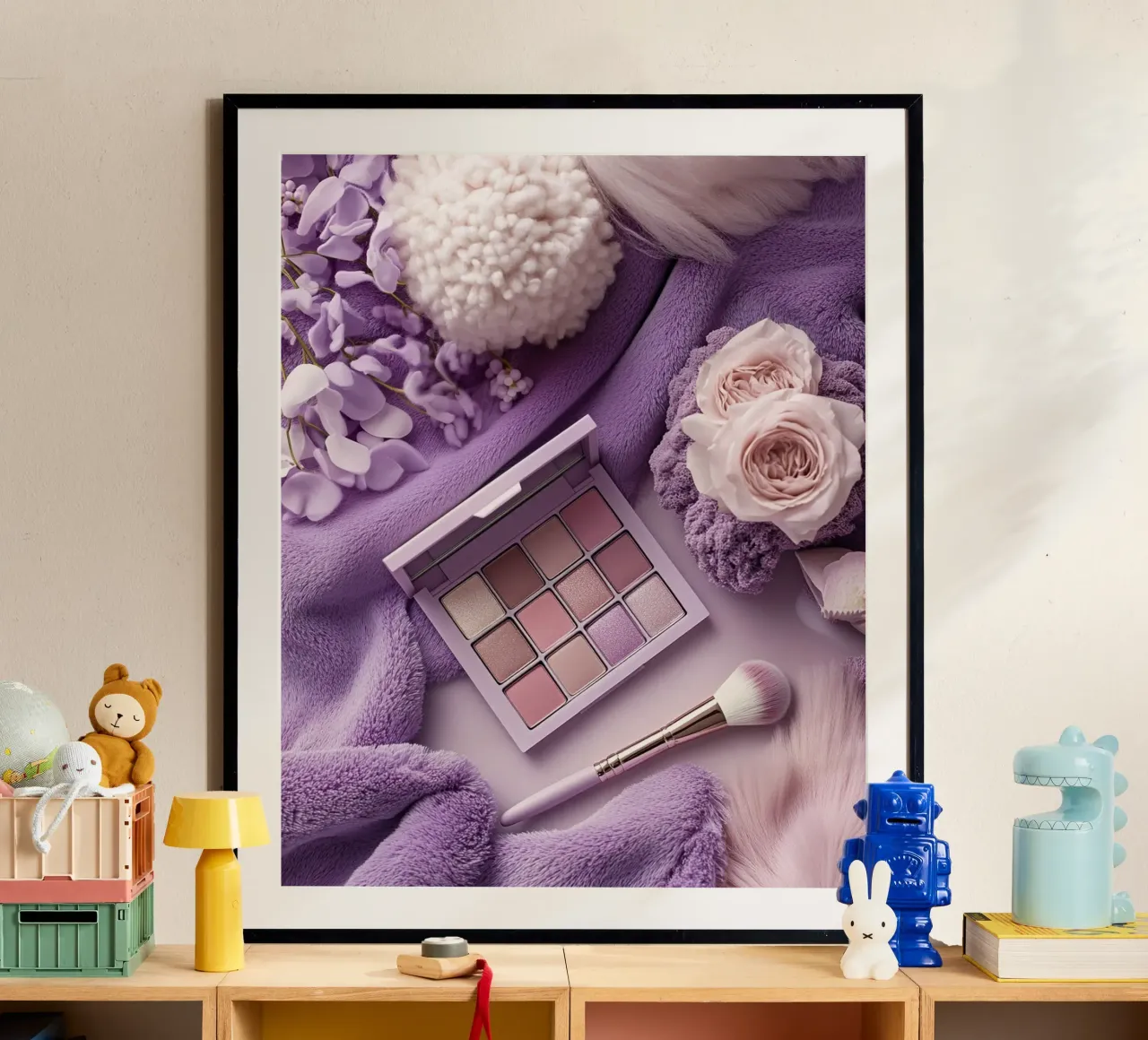 Reverie lilla poster da PhotoVibe Decor