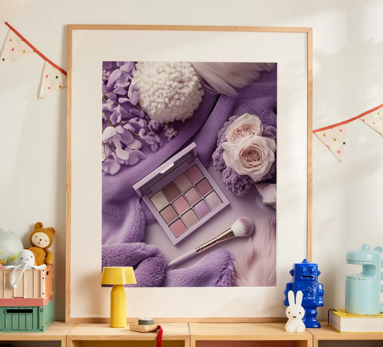 Reverie lilla poster da PhotoVibe Decor