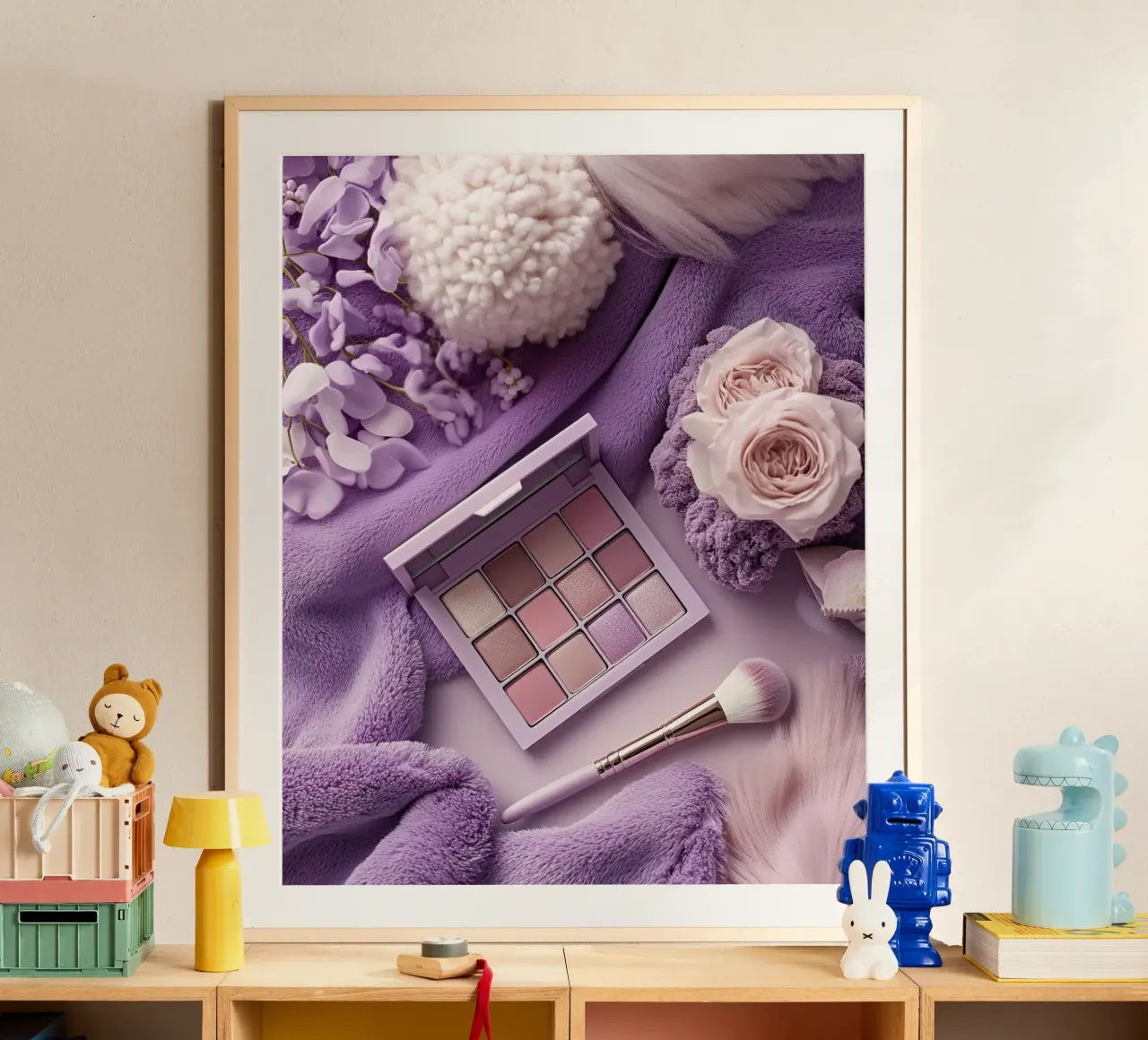 Reverie lilla poster da PhotoVibe Decor