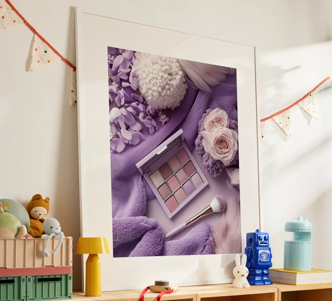 Reverie lilla poster da PhotoVibe Decor