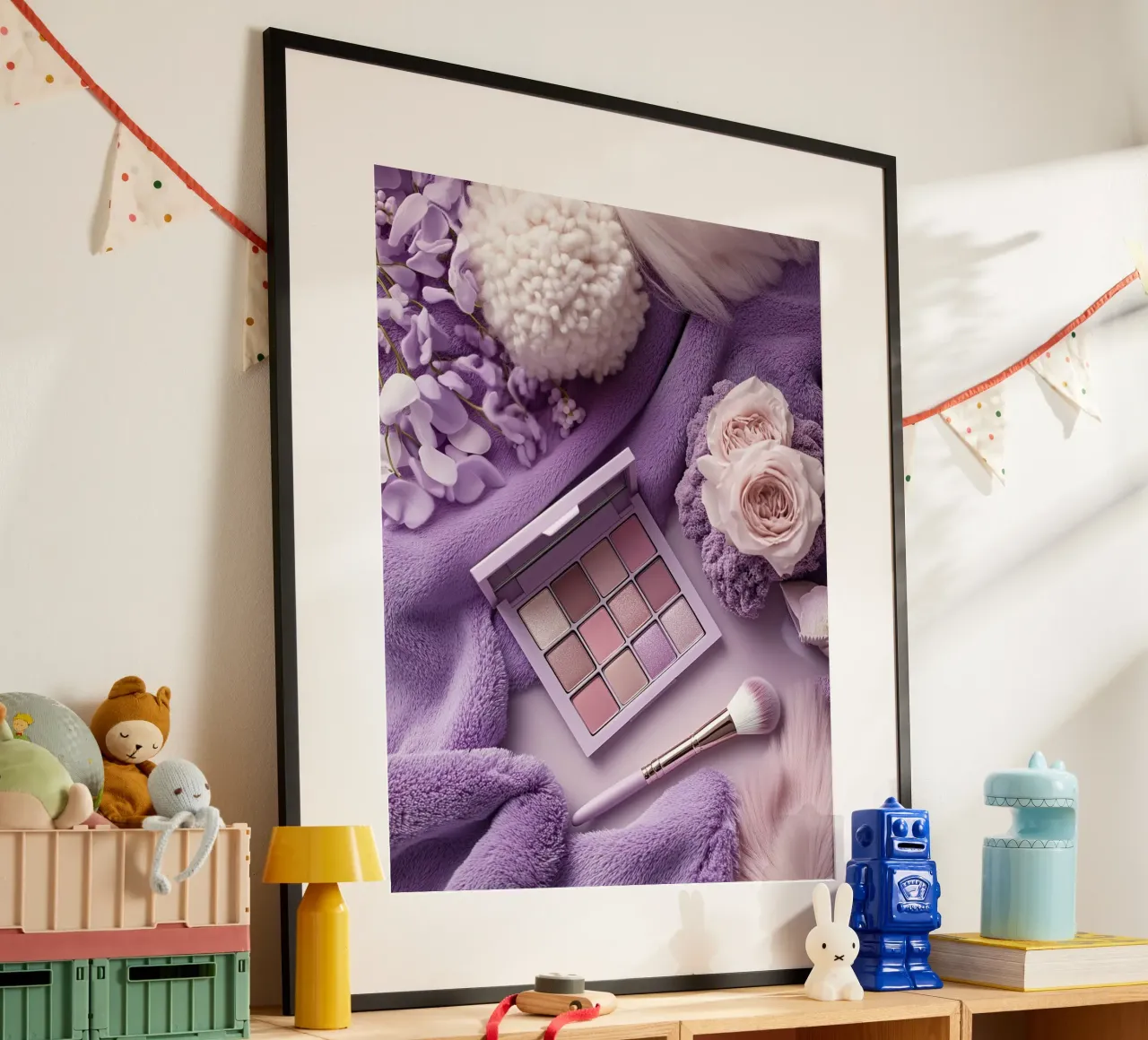 Reverie lilla poster da PhotoVibe Decor