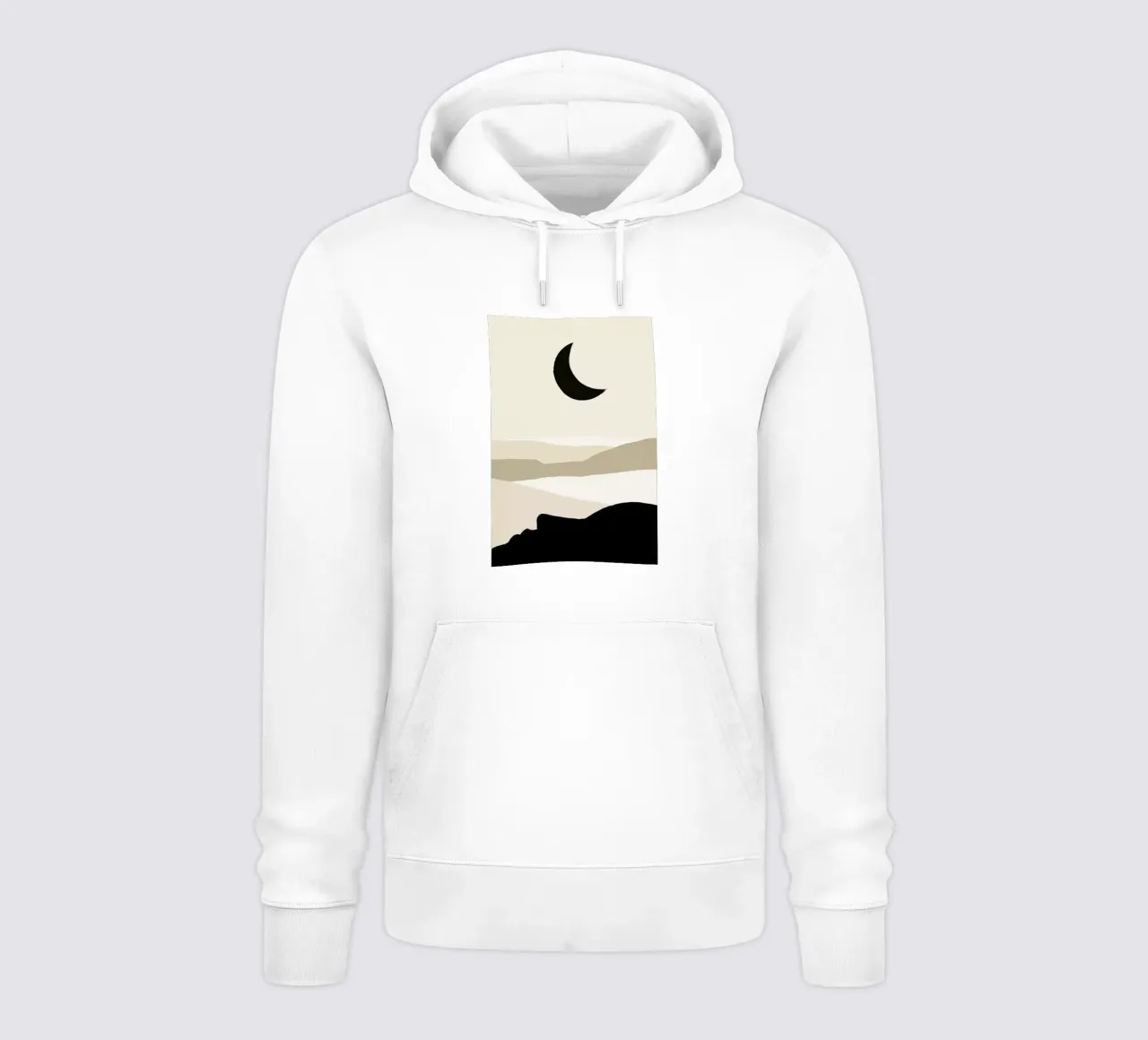 Midnight Horizon felpa con cappuccio da Graphite