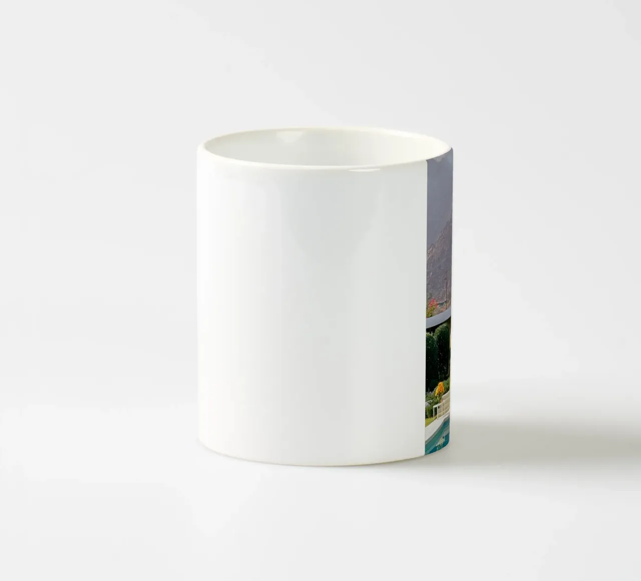Scenario a bordo piscina - Slim Aarons tazza in ceramica da Chrisvintage