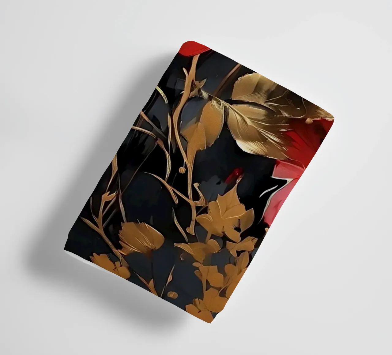 Rosen_gold_rot_2 asciugamano da bagno da Farb- und Blütenzauber by LK