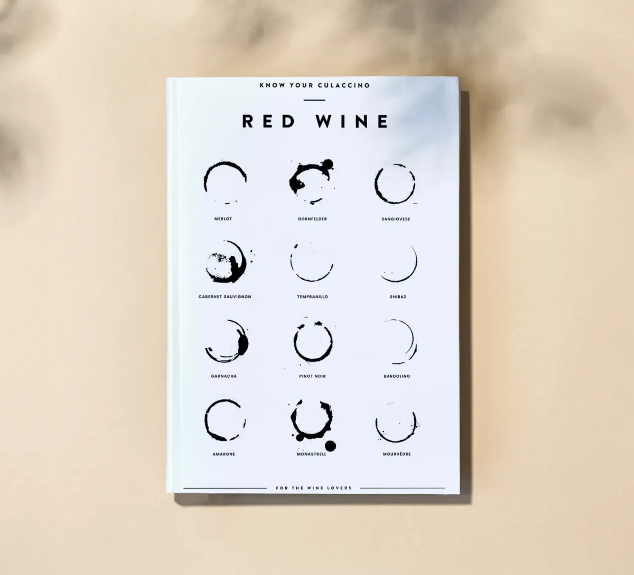 Wine Chart cuaderno de daylight design studio