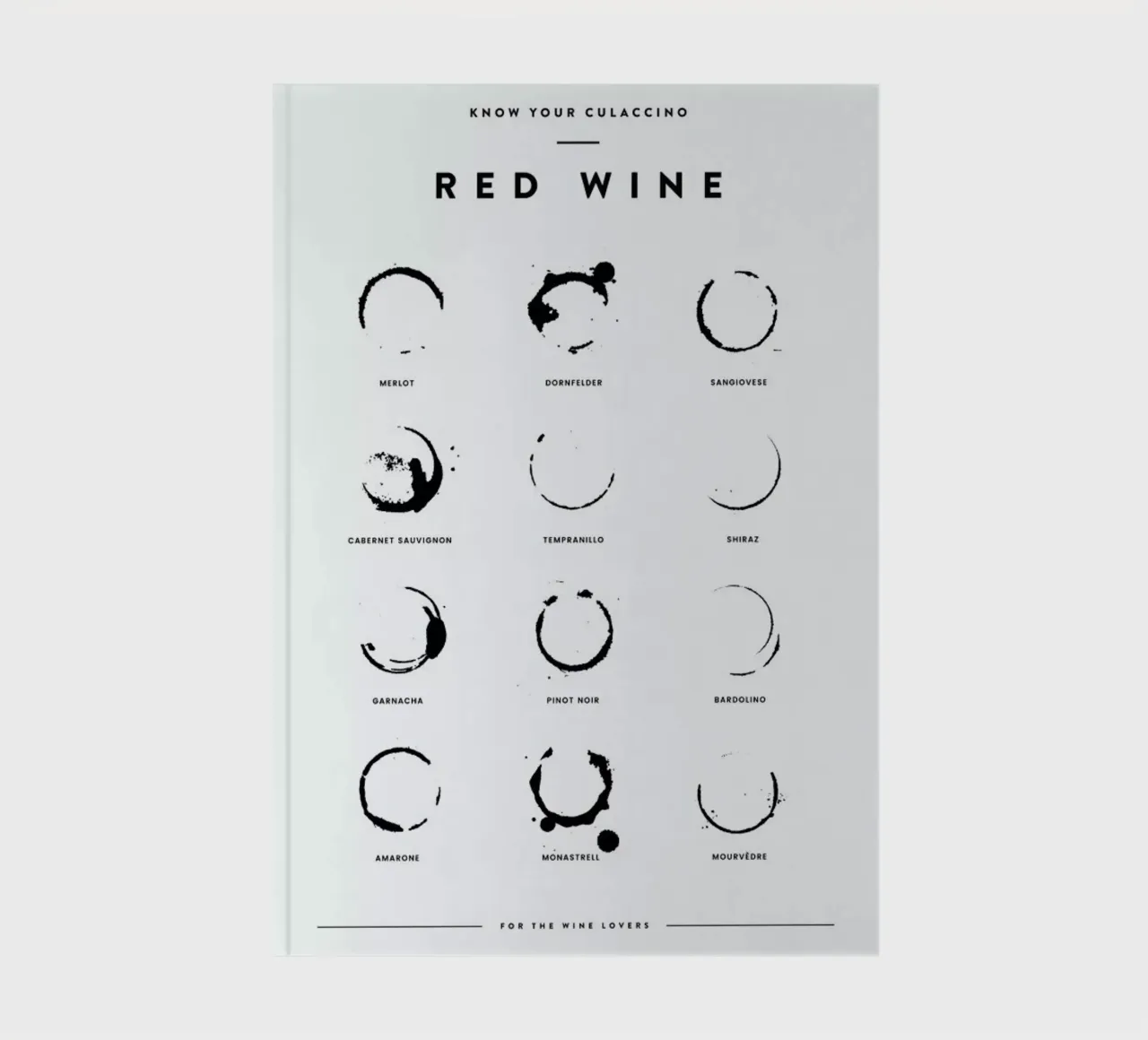 Wine Chart cuaderno de daylight design studio