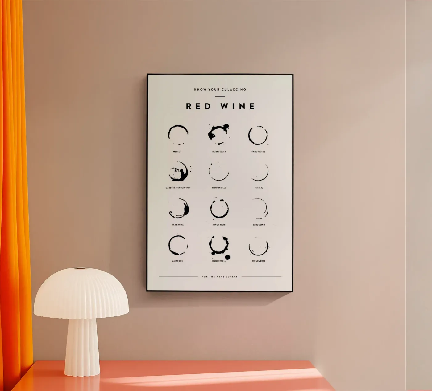 Wine Chart plexiglass da daylight design studio