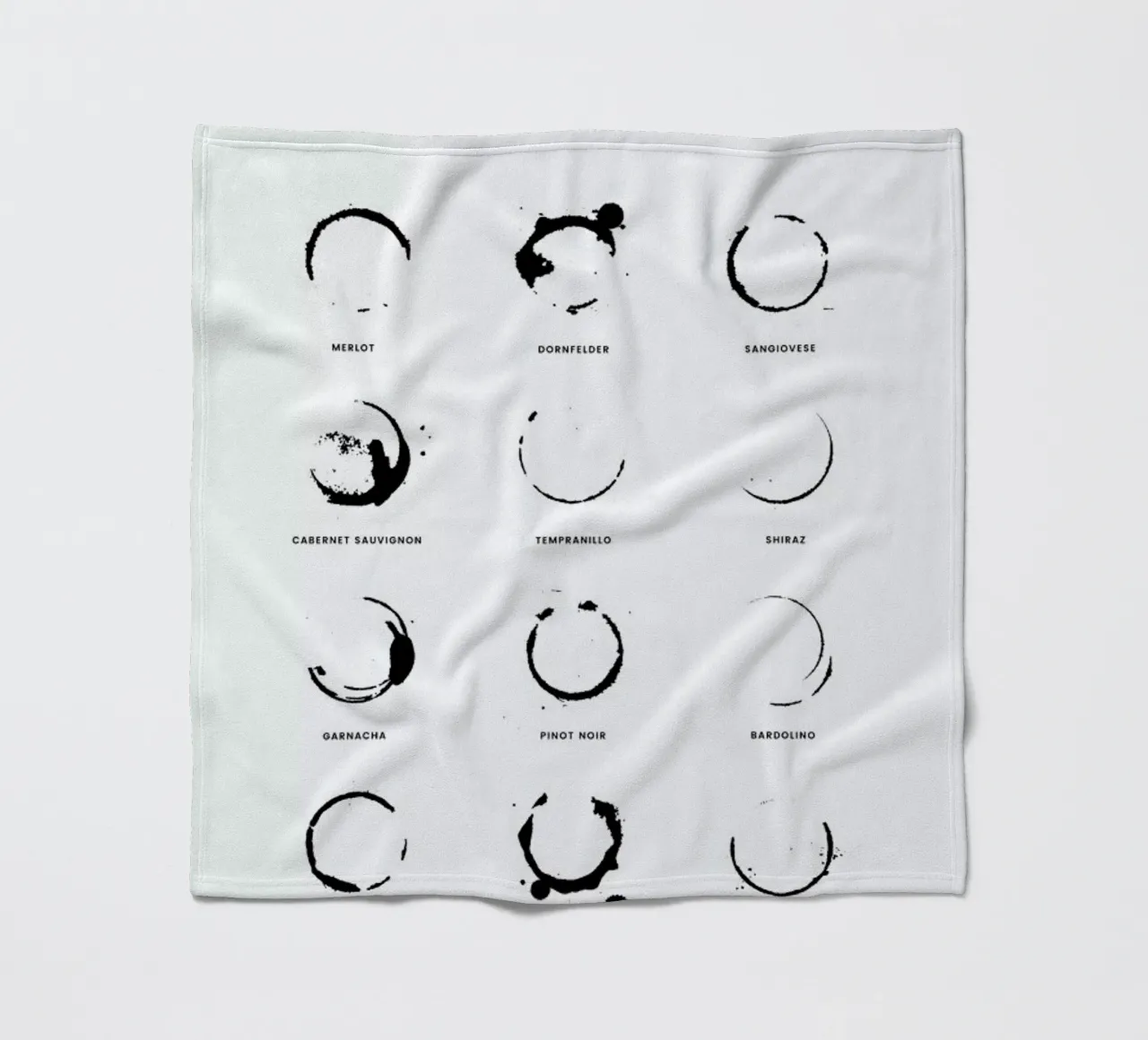 Wine Chart Fleecedecke von daylight design studio