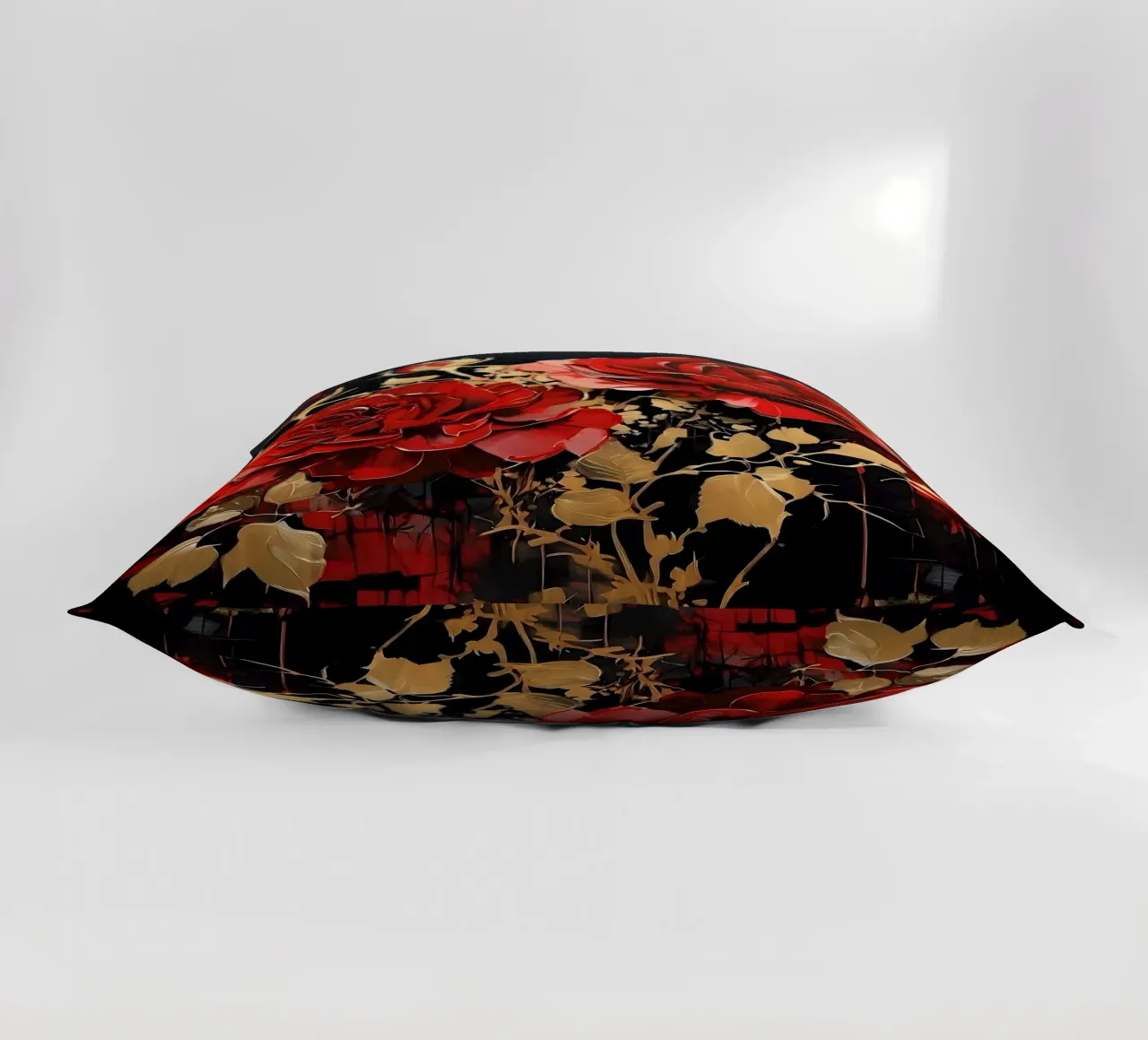 Rosen_gold_rot_3 cuscino da Farb- und Blütenzauber by LK