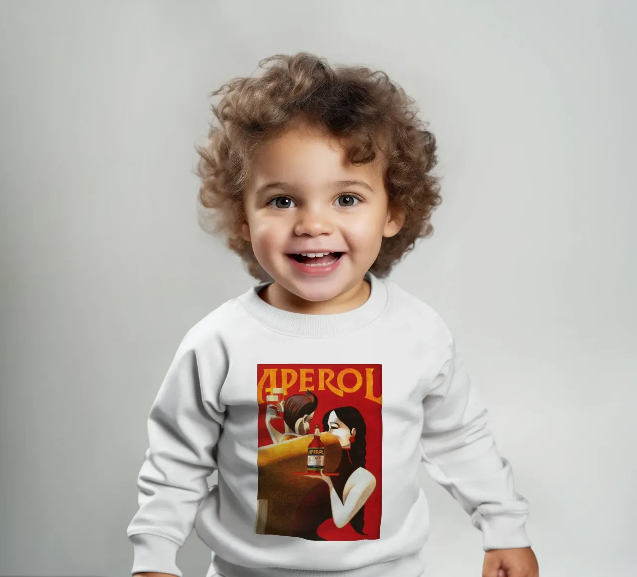 Poster d'epoca Aperol felpa neonato da Neeraprint