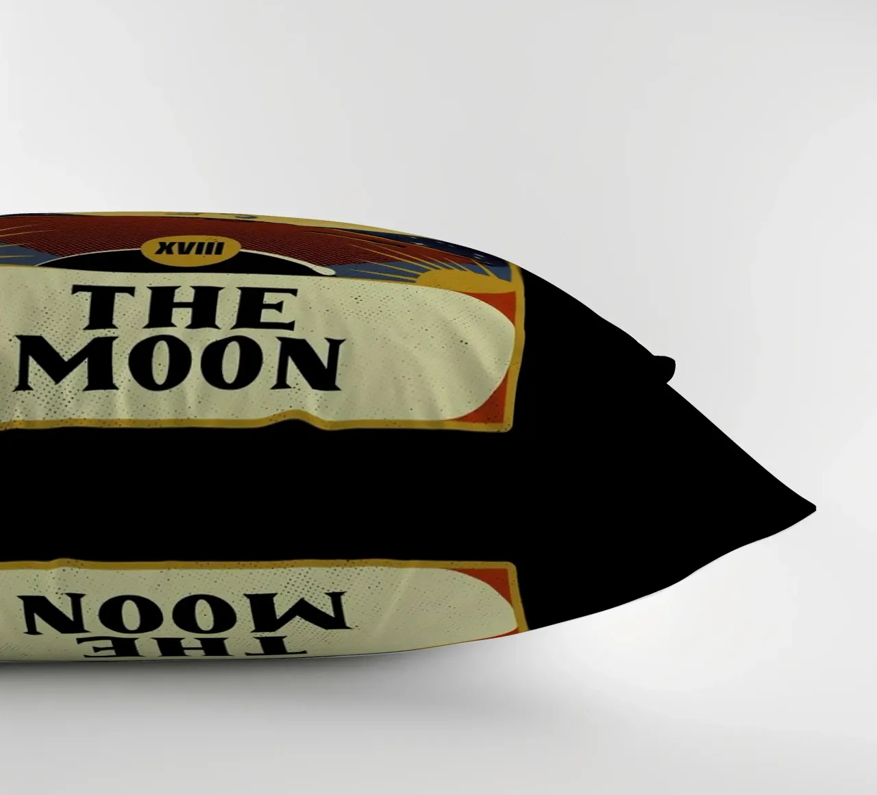 Astronaut Tarot Moon decorative cushion by Tobe Fonseca